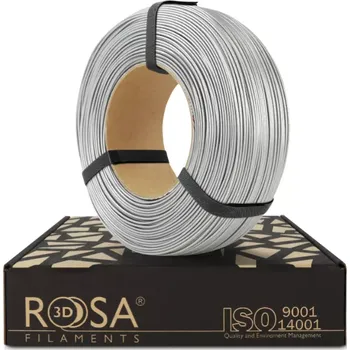 Filament ReFill ROSA3D / PLA Starter / SATÉNOVĚ ŠEDÁ / 1,75 mm / 1 kg