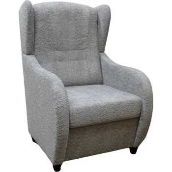 Křeslo Falco Relaxační křeslo ušák René Lucia 18 šedé