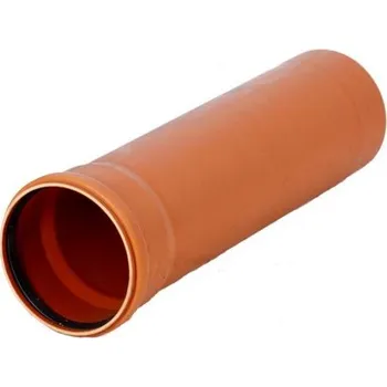 Kanalizační potrubí KG trubka s hrdlem 160 x 1 m SN4