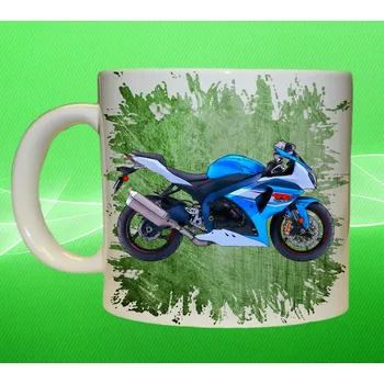 hrnek Suzuki GSX R1000 II 150ml (hrneček s motorkou)