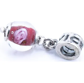 Dětské navlékací korálky Dámské korálky Viceroy VMM0107-27 Červená (1 cm)