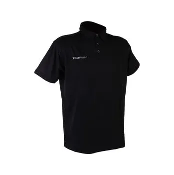 Pánské tričko Tempish TEEM 2 POLO SHIRT Florbalové polo tričko XXXL, Muž, černá