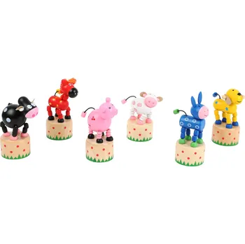 Figurka small foot Mačkací figurka Zvířátka z farmy 1 ks