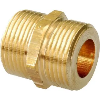 Fitinka Mosazná vsuvka 5/4" x 5/4" s masivní dosedací plochou ŠŠ