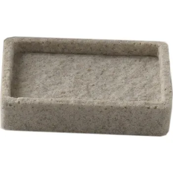 Sada koupelnových doplňků GEDY ARIES mýdlenka na postavení, béžová AR1103