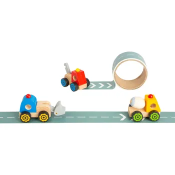 autíčko small foot Stavební stroj s cestou 1 ks