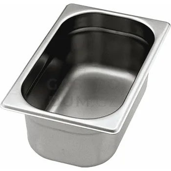 Gastronorm GN 1/4 (h=40 mm) nerezová plná