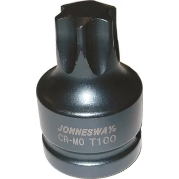Gola hlavice Zástrčné hlavice úderové Torx, 3/4", různé velikosti, délka 60 mm - JONNESWAY, Velikost: T80