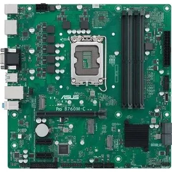 Základní deska Asus MB Sc LGA1700 PRO B760M-C-CSM, Intel B760, 4xDDR5, 2xDP, 1xHDMI, 1xVGA, mATX