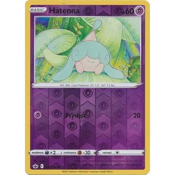 Společenská hra Pokémon karta Hatenna 071/198 Reverse Holo