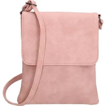 Kabelka Růžová prošívaná crossbody kabelka „Sunshine“