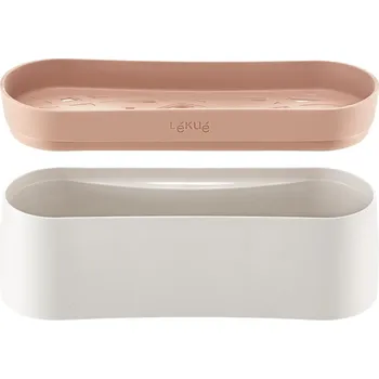 Nádoba na přípravu těstovin v mikrovlnce Lékué hnědá