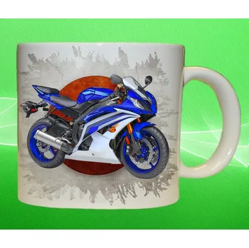 hrnek YAMAHA YZF-R6 III 150ml (hrneček s motorkou)