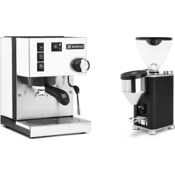 Kávovar Rancilio Silvia E, white + Rocket Espresso GIANNINO, black…