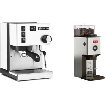 Kávovar Rancilio Silvia E, white + Lelit William PL72
