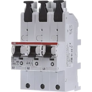 Stavebniny Hlavní jistič ABB S751/3-E40 / 230 / 400 V AC