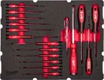 Milwaukee 4932493644 PACKOUT™ pěnová vložka s přesnými šroubováky (Sada 17 dílů)