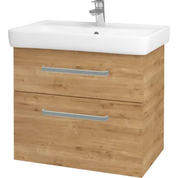 Koupelnový nábytek Dřevojas - Umyvadlová skříňka Q MAX SZZ2 70 - D09 Arlington / Úchytka T01 / D09 Arlington 115401A