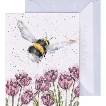 Wrendale Designs Dárková kartička Wrendale Designs "Flight of the Bumblebee" - Čmelák