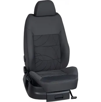 Potah sedadla Autopotahy Seat IBIZA / od r.2006->, 5-dveří,( Sportrider ), STANDARD > OR 0183 (OR 0183 / Tmavě šedý bok)