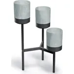 Prosperplast Stojan na květiny BLOOMIE STAND 54 cm - barva šedá