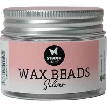 Pečeť Studio Light Pečetní vosk granulovaný Studio Light, 30 g - stříbrný