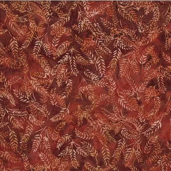 Hoffman 3376-319 bali batika hnědá bavlněná látka