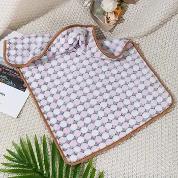 Pelíšek pro psa Teplá měkká deka pro psy a kočky do auta - Styl L,60X40 cm