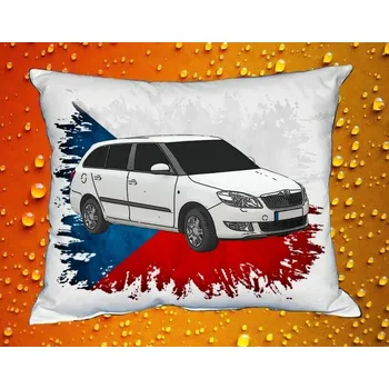 Povlak na polštářek Polštář s Českým autem 036 (auta České výroby)