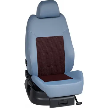 Potah sedadla Autopotahy Mitsubishi ASX / od r.2014->, 5 dveří, KOMFORT > OR 0317 (OR 0317 / Světle modrý bok)