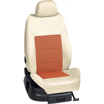 Potah sedadla Autopotahy Toyota PROACE / od r.2016->, 5 Míst, KOŽENKA > OR 0406 (OR 0406 / Béžový koženkový bok)