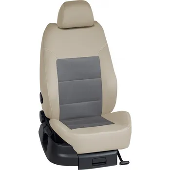 Potah sedadla Autopotahy Seat CORDOBA / od r.2000->, 5/3 dveří, KOMFORT > OR 0373 (OR 0373 / Béžový bok)