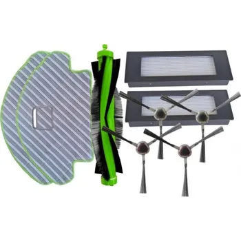 Sada příslušenství pro robotický vysavač HEPA filtry a kartáče pro ECOVACS Deebot Ozmo 930 a mopy, sada 9ks