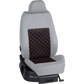 Potah sedadla Autopotahy Renault CAPTUR / od r.2013->, 5 dveří, STANDARD > KS002 (KS002 / Světle šedý bok)