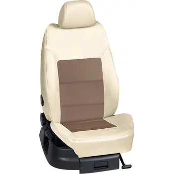 Potah sedadla Autopotahy Mercedes E 210, E 220, W 210 / od r.1995->, 4-dveře, KOŽENKA > OR 0416 (OR 0416 / Béžový koženkový bok)