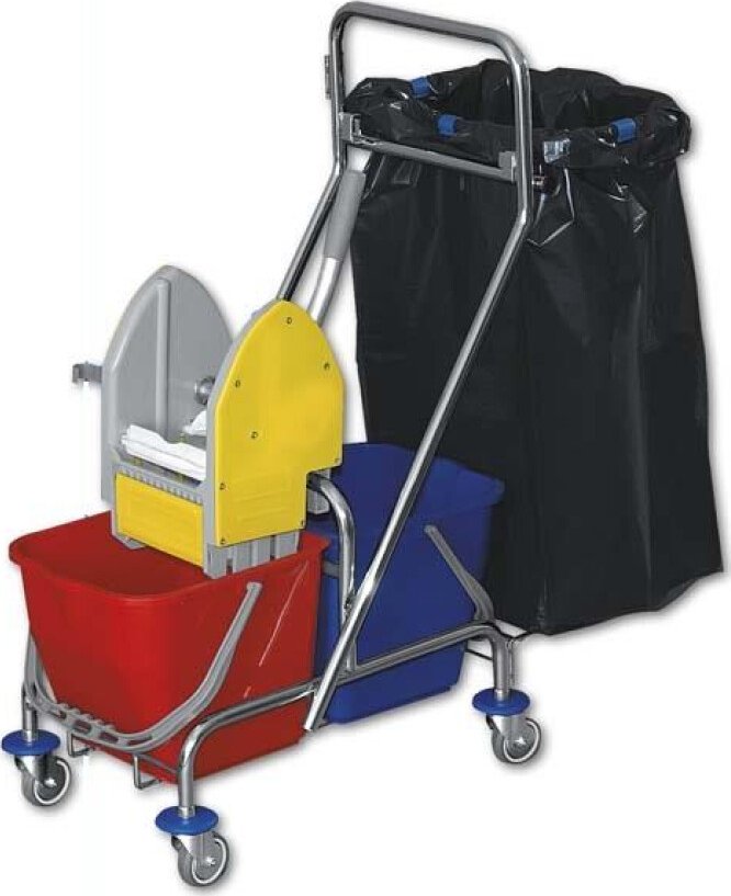 Úklidový vozík CLAROL PLUS III 2x17L