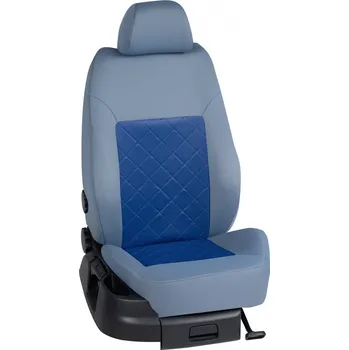 Potah sedadla Autopotahy Renault GRAND SCENIC / od r.2018->, 5 dveří, STANDARD > K0010 (K0010 / Světle modrý bok)