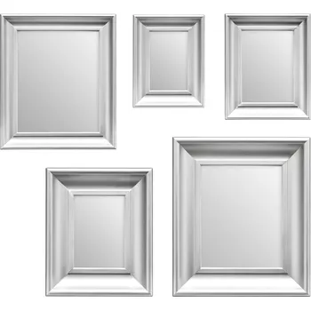 Zrcadlo Nástěnná zrcadla v sadě 5 ks – Premier Housewares ID_1581858