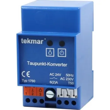 Centrální jednotka pro chytrou domácnost Konvektor rosného bodu Tekmar 1760