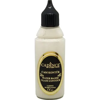 Speciální výtvarná barva Cadence Kontura na sklo a porcelán Cadence, 50 ml - pearl, perleťová