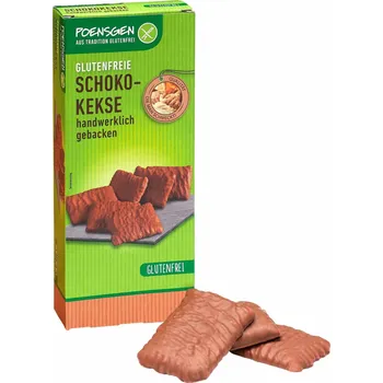 Čokoláda Poensgen Máslové sušenky v mléčné čokoládě bez lepku 150 g