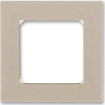 ABB LEVIT Rámeček jednonásobný, macchiato/bílá