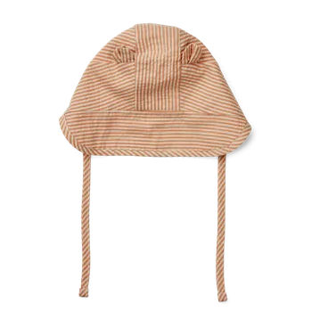 Klobouk Liewood Klobouk Rae Stripe Tuscany Sandy Velikost: 9-12 měsíců