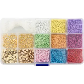 dětská sada na výrobu šperků RMS Sada korálků na výrobu náramků/náhrdelníků