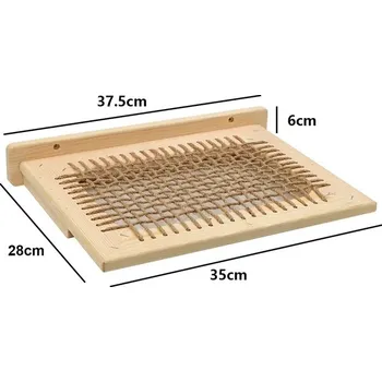 Dřevěný nábytek pro kočky | škrabadlo, houpačka, schody - houpací síť 03