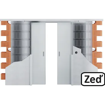 Stavební pouzdro Stavební pouzdro JAP Elektra Komfort Zeď šířka čistého průchodu: 1250 mm, výška čis. průchodu: 1970 mm