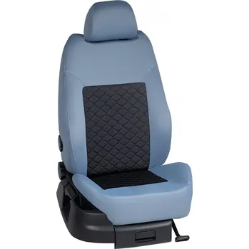 Potah sedadla Autopotahy Fiat DUCATO / od r.2016->, 6 Míst 3 dveře, KOMFORT > OR 0428 (OR 0428 / Světle modrý bok)