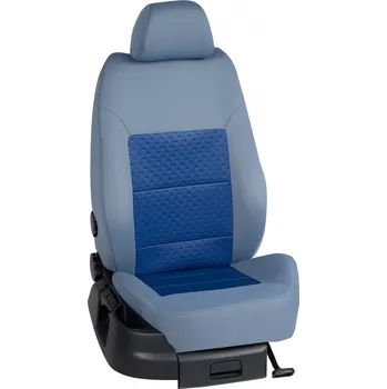 Potah sedadla Autopotahy Toyota PROACE / od r.2016->, 5 Míst, STANDARD > K0014 (K0014 / Světle modrý bok)