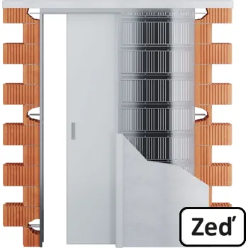 Stavební pouzdro Stavební pouzdro JAP Atlas Standard Zeď šířka čistého průchodu: 600 mm, výška čis. průchodu: 2100 mm