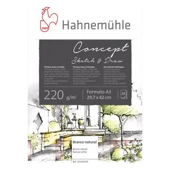 Blok Skicovací blok Hahnemühle Concept pad A3 220g (Skicovací blok Hahnemühle Concept pad A3 220g)
